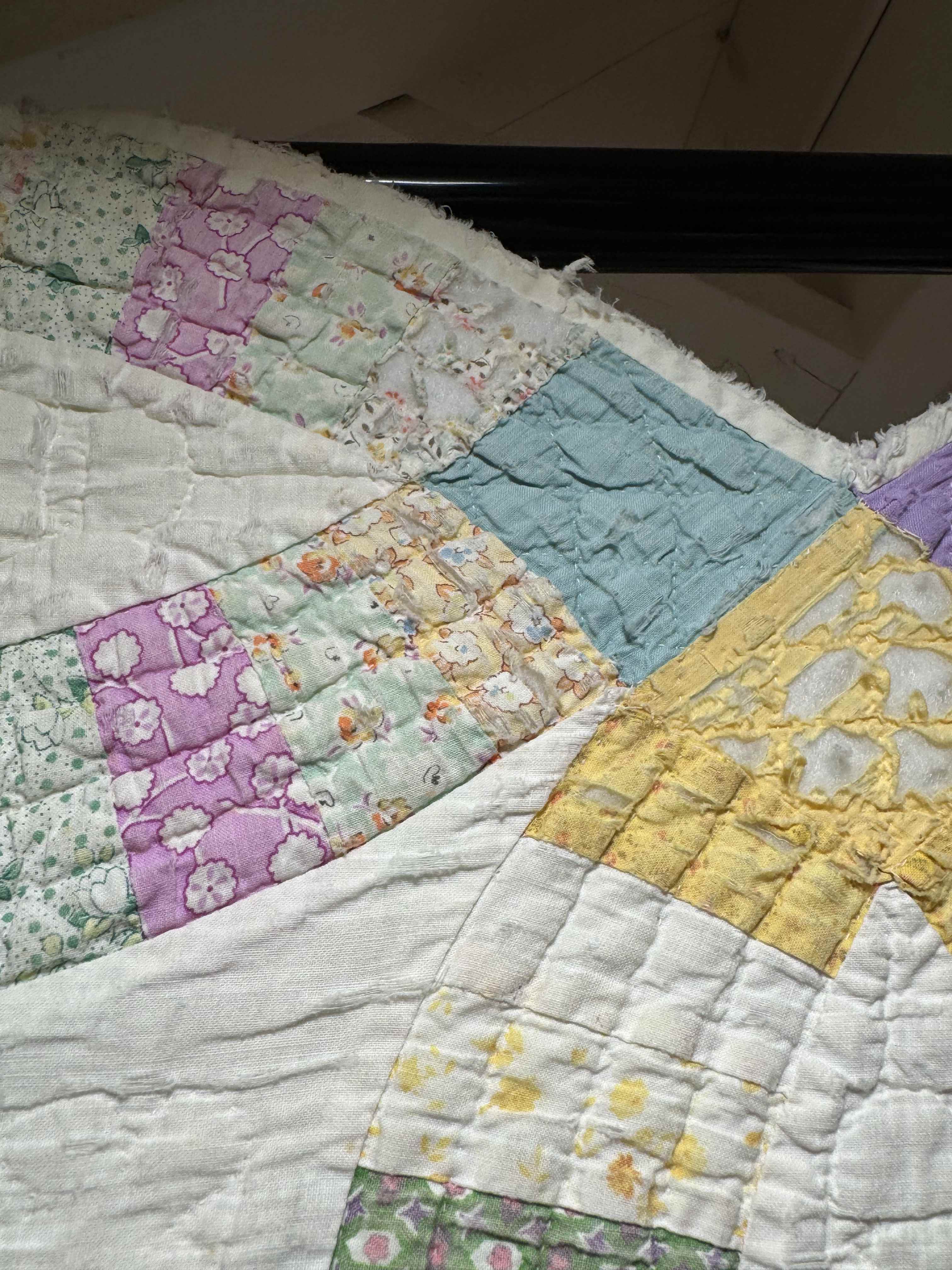 Vintage Quilt Double Wedding Ring