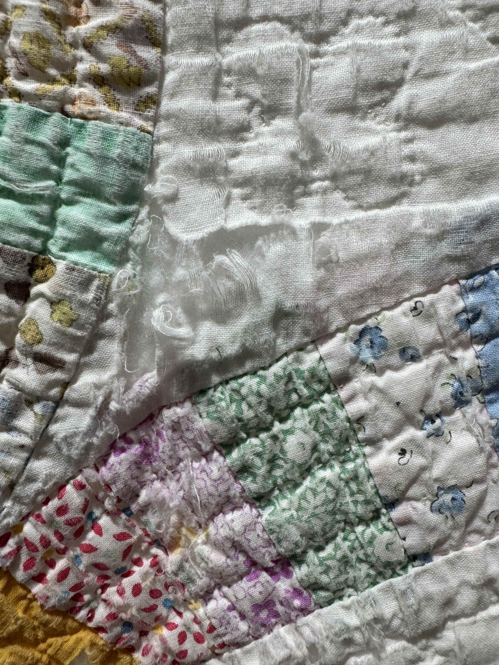 Vintage Quilt Double Wedding Ring