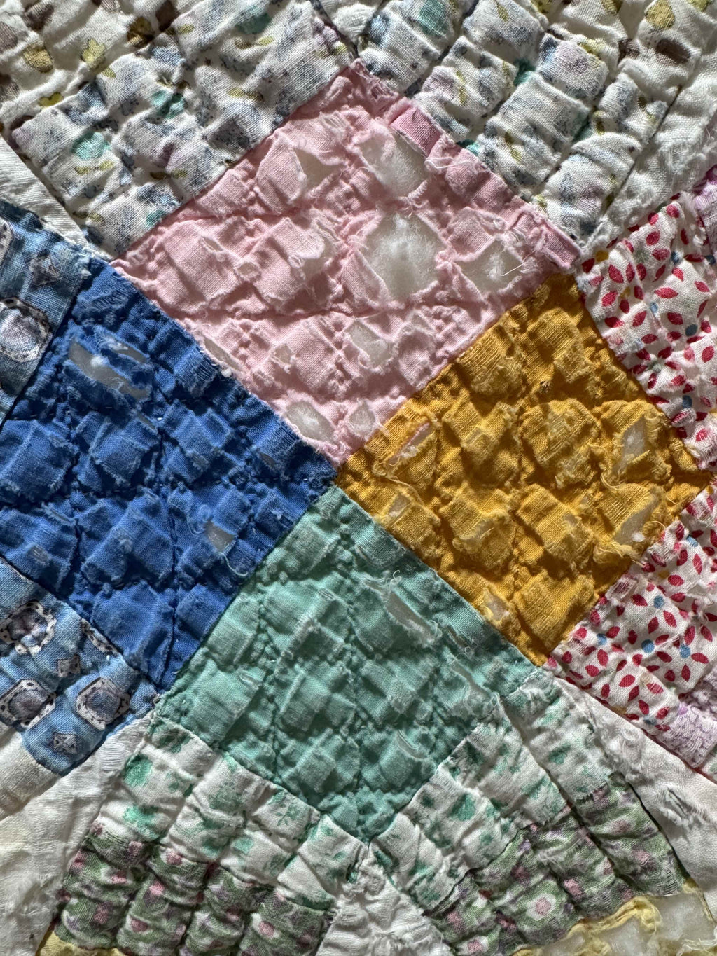 Vintage Quilt Double Wedding Ring