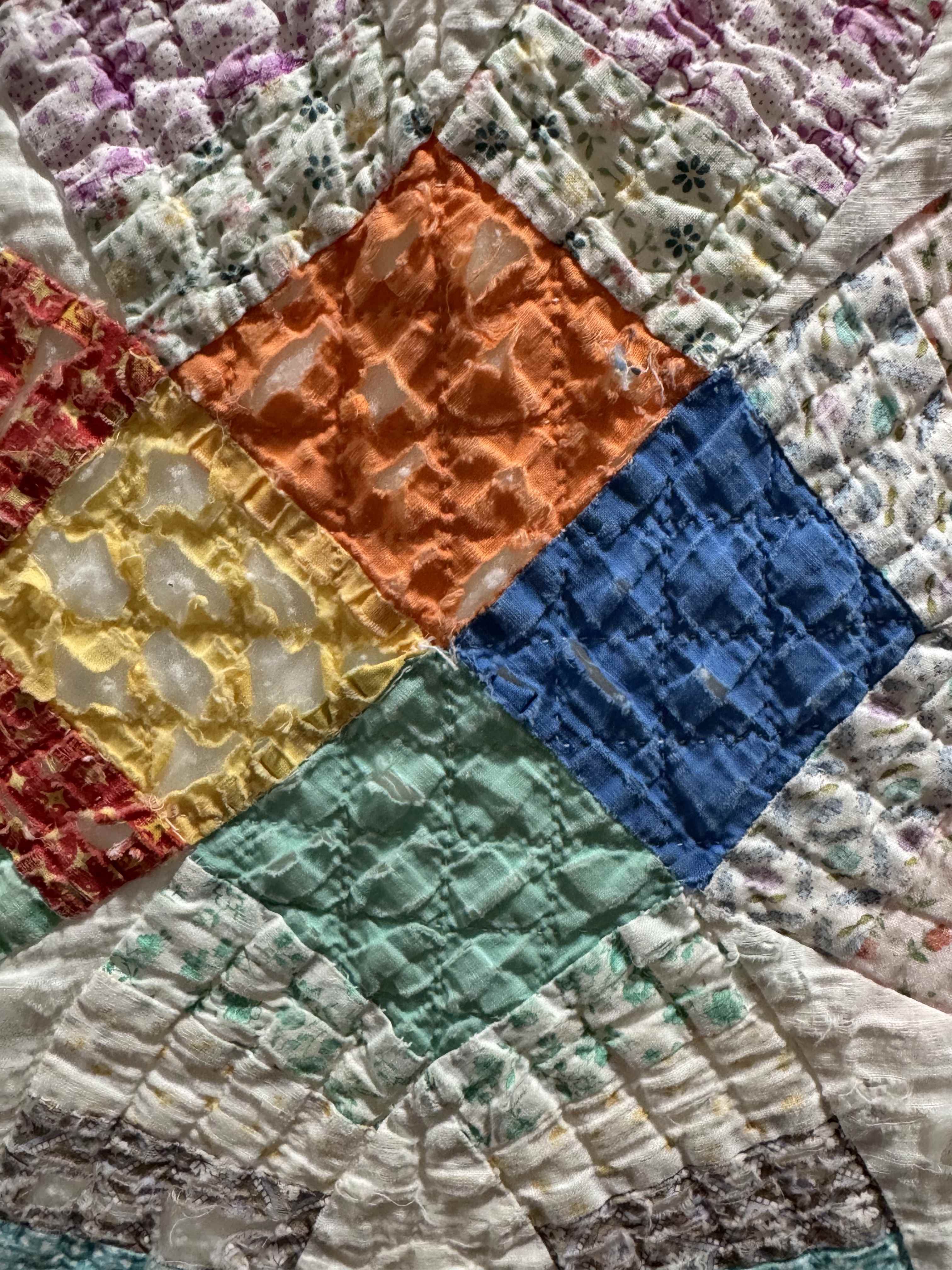 Vintage Quilt Double Wedding Ring
