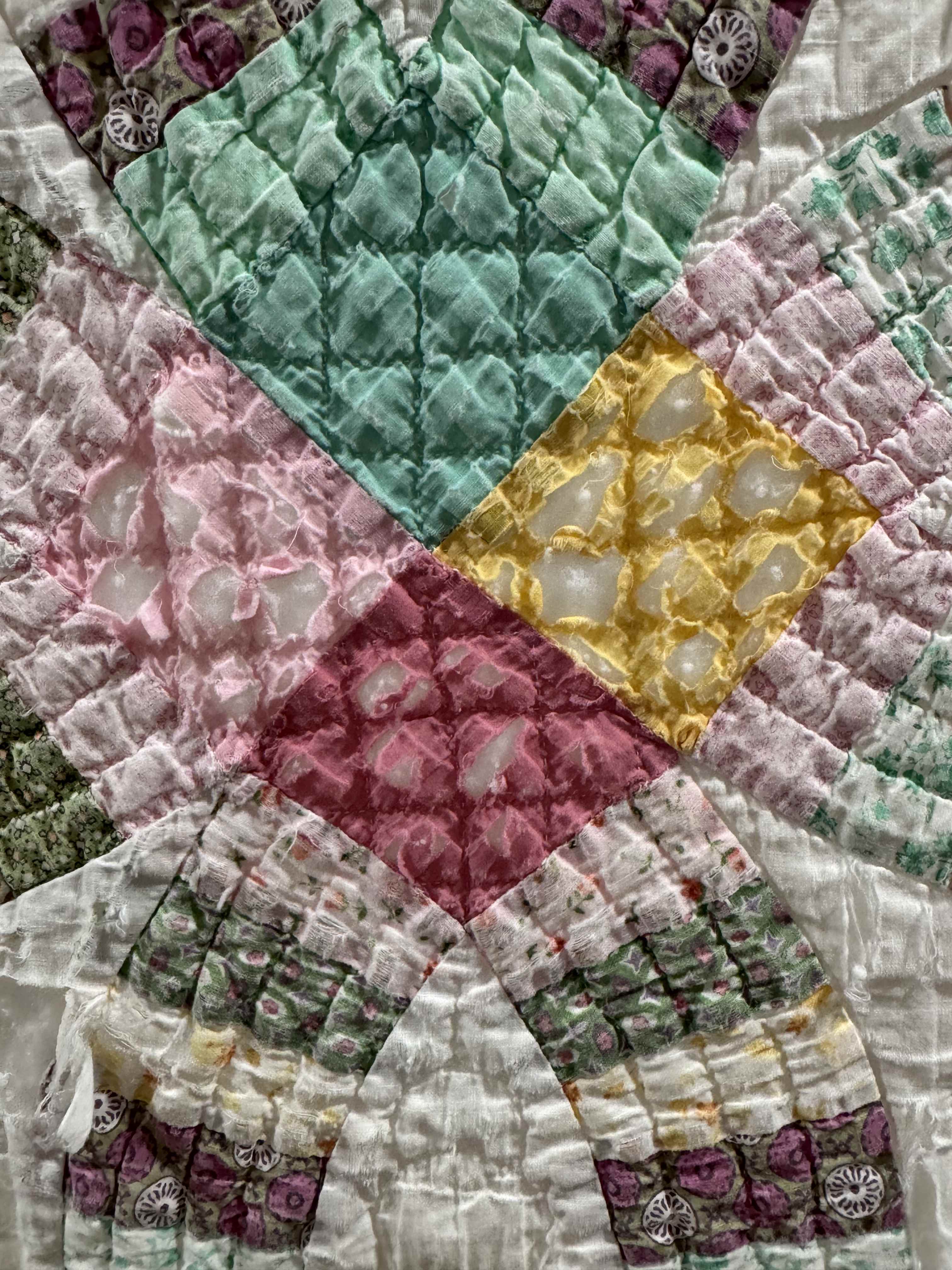 Vintage Quilt Double Wedding Ring