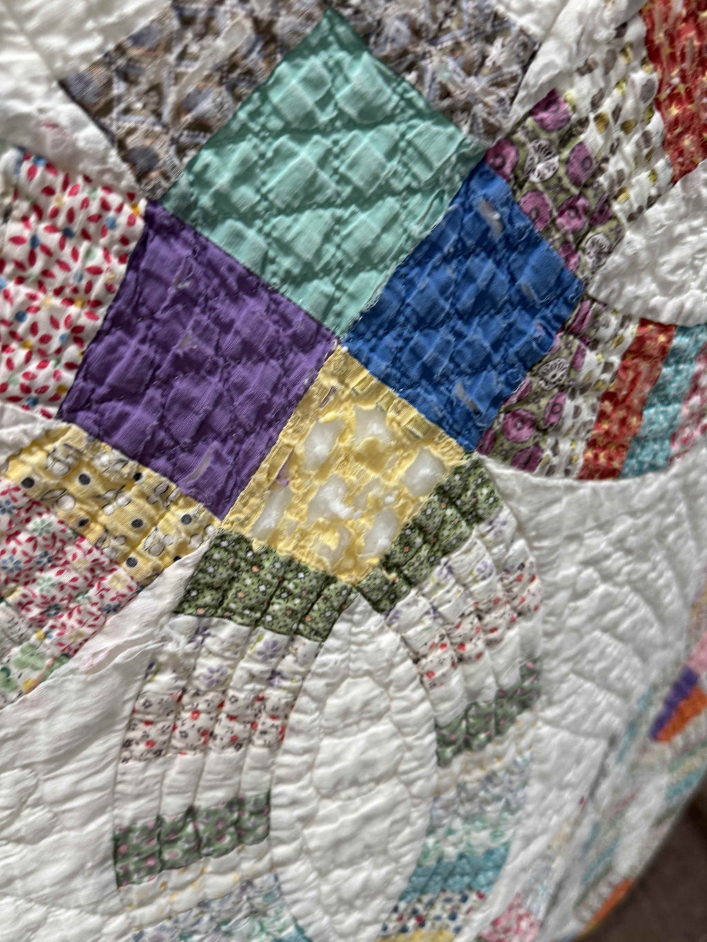 Vintage Quilt Double Wedding Ring