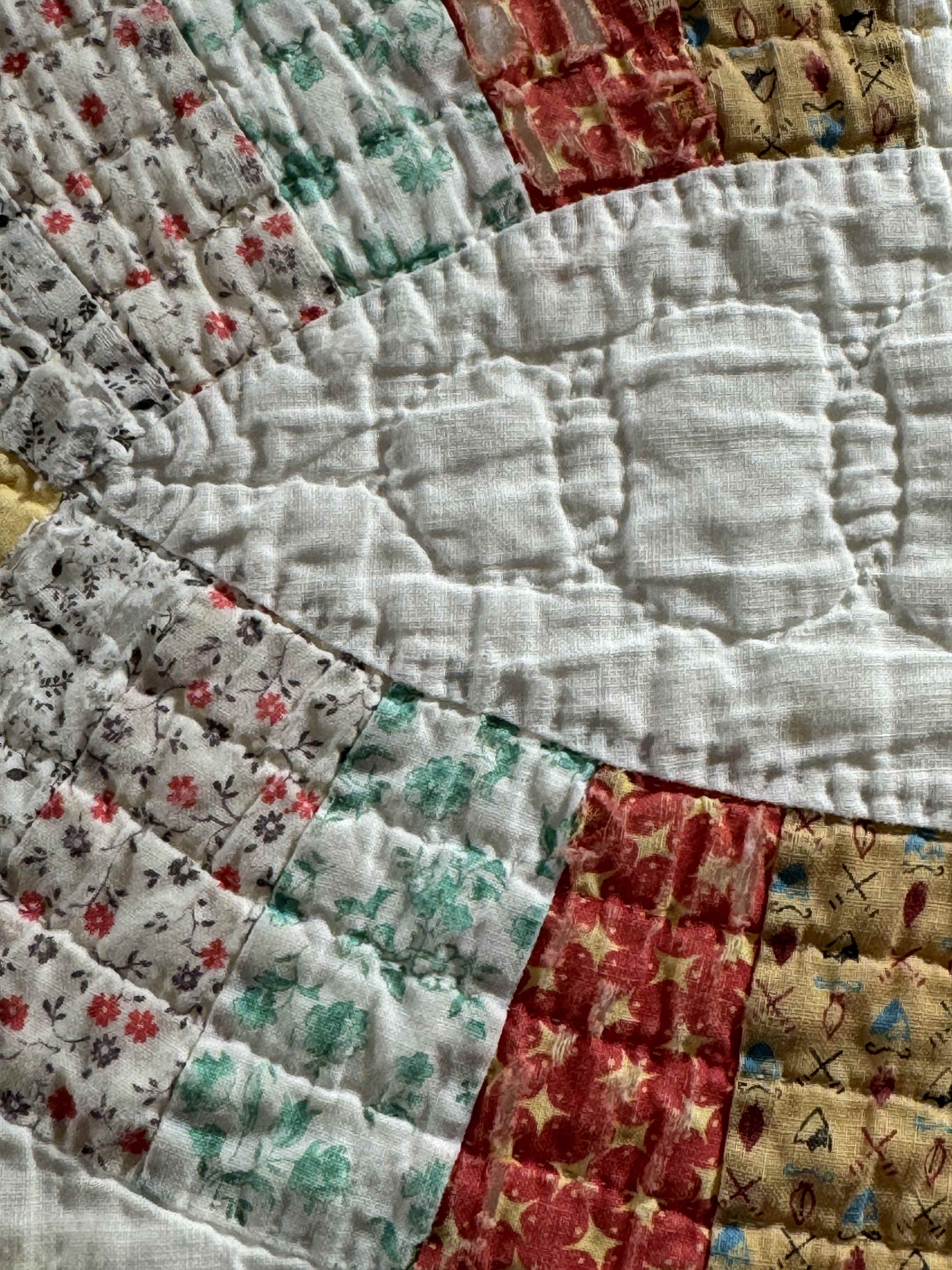 Vintage Quilt Double Wedding Ring