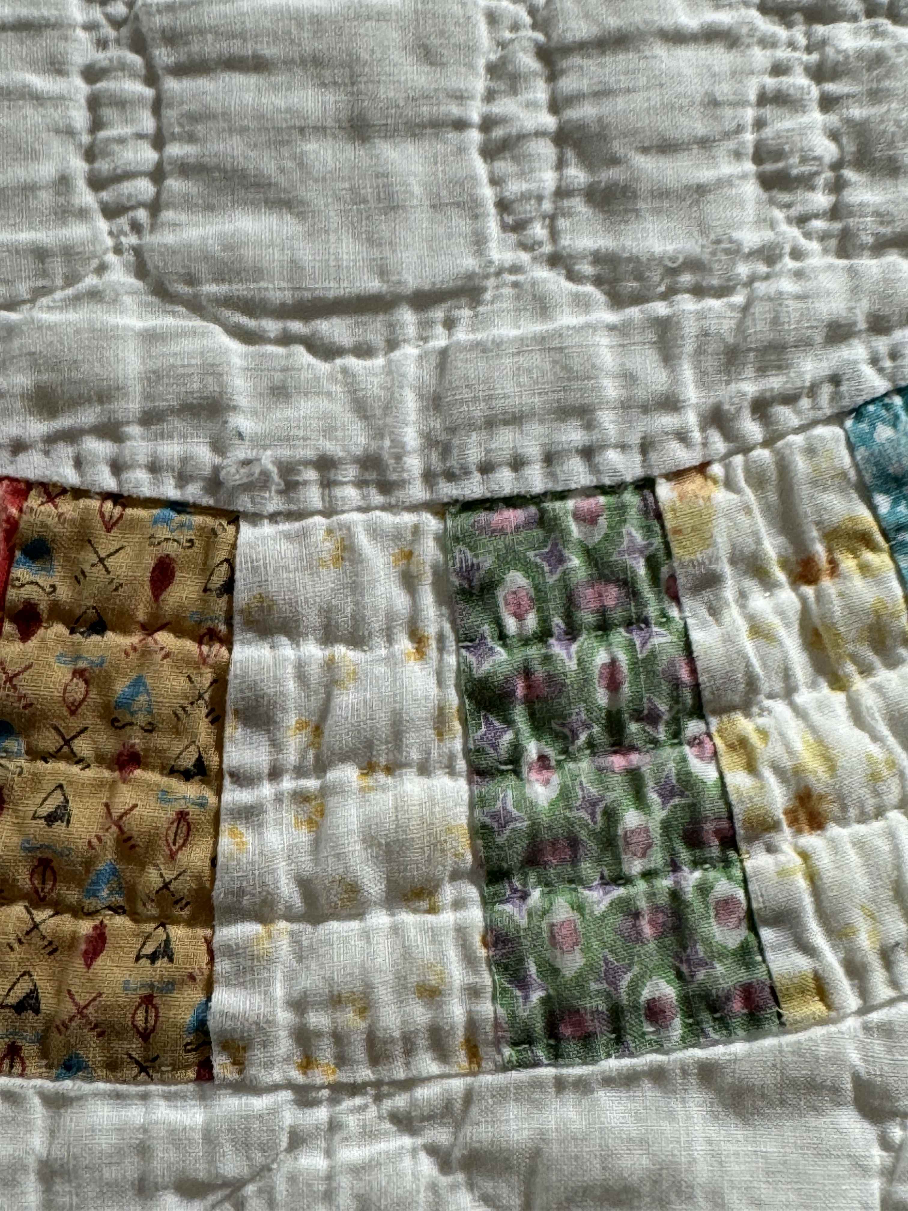 Vintage Quilt Double Wedding Ring
