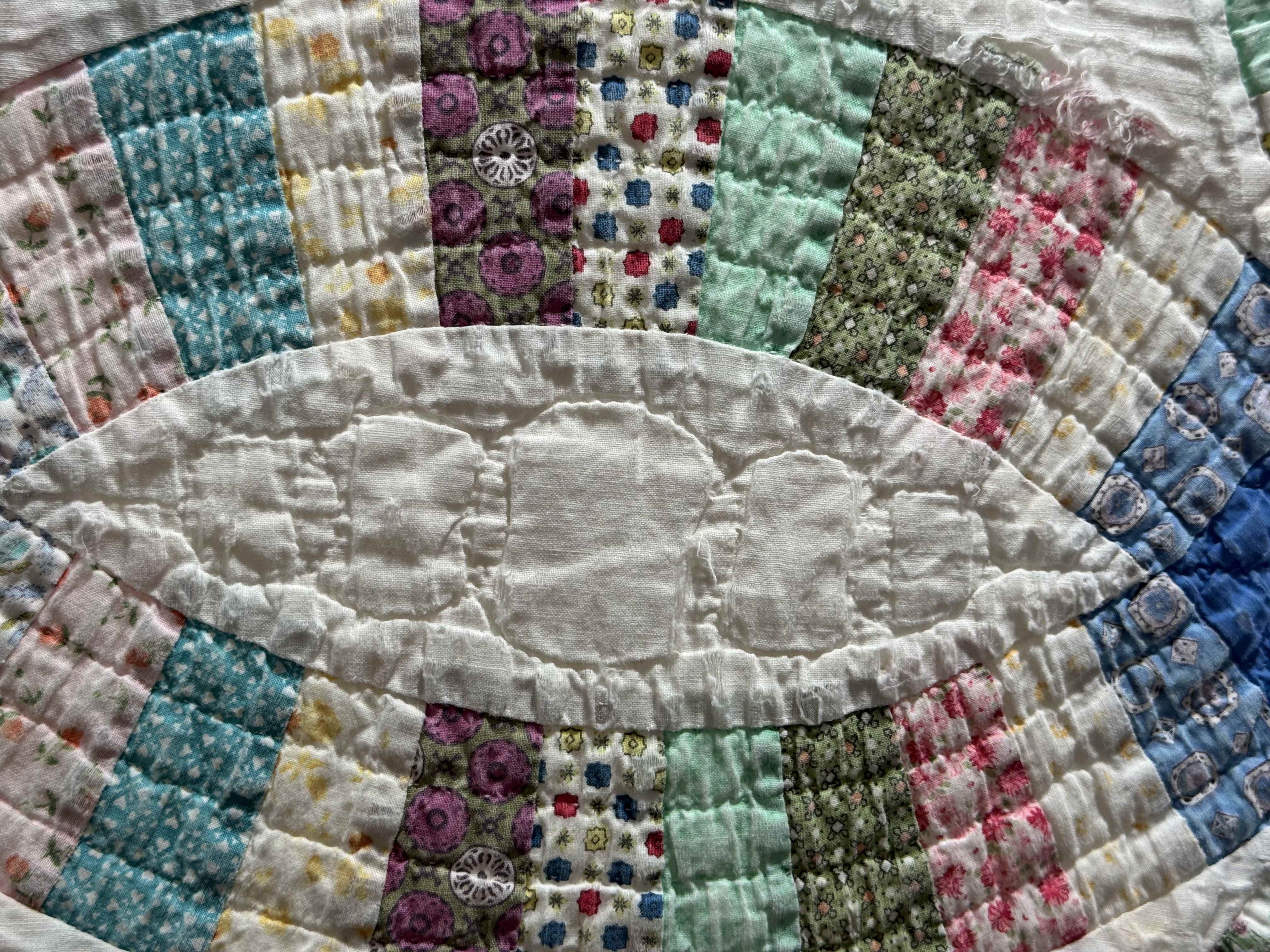 Vintage Quilt Double Wedding Ring