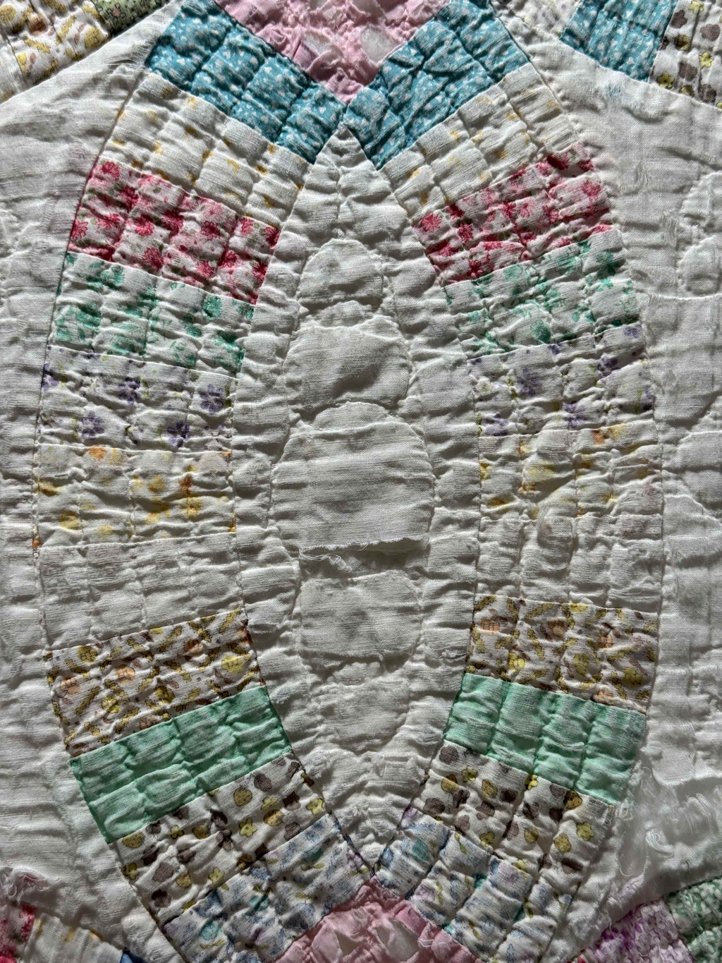 Vintage Quilt Double Wedding Ring