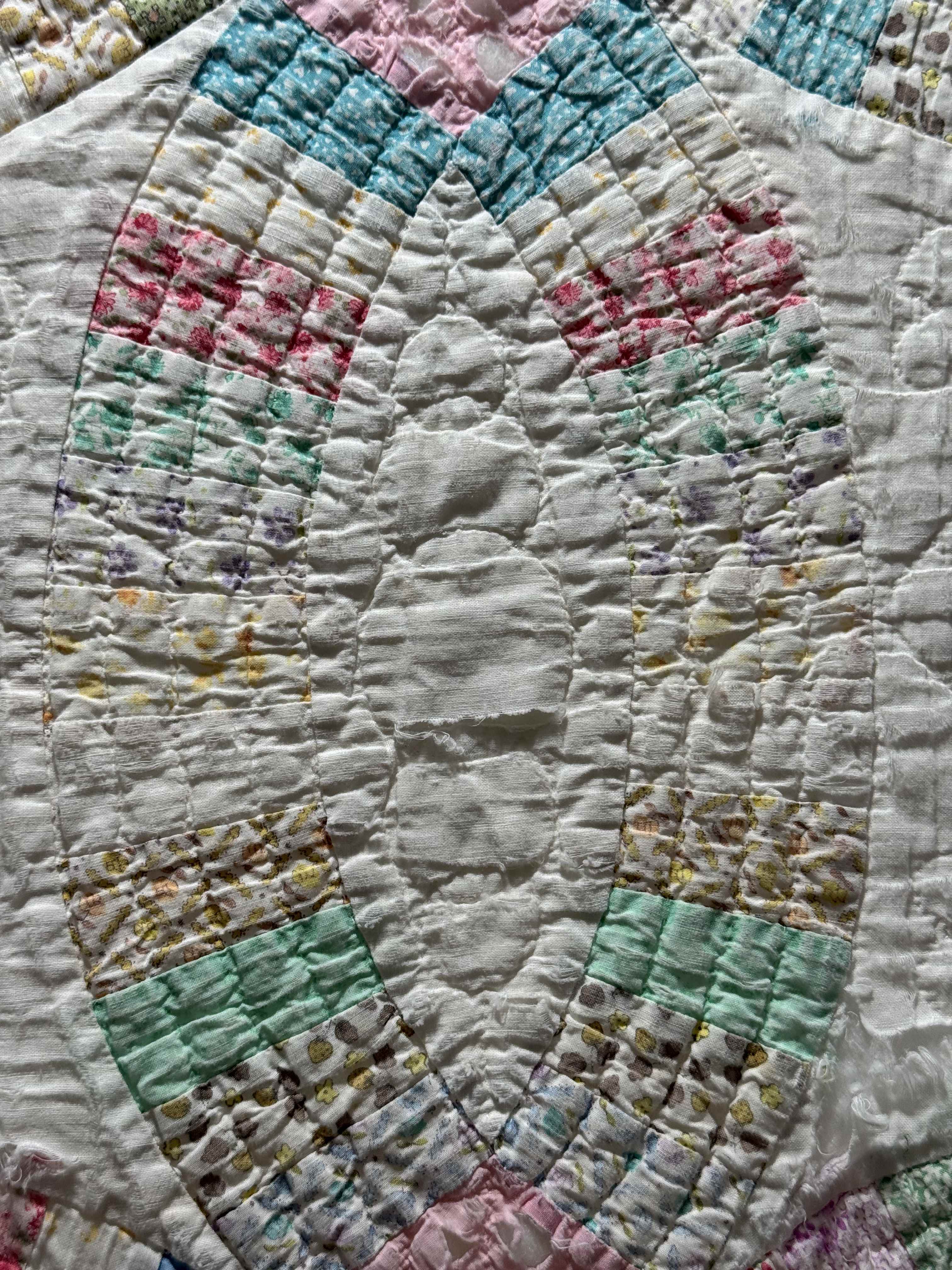 Vintage Quilt Double Wedding Ring