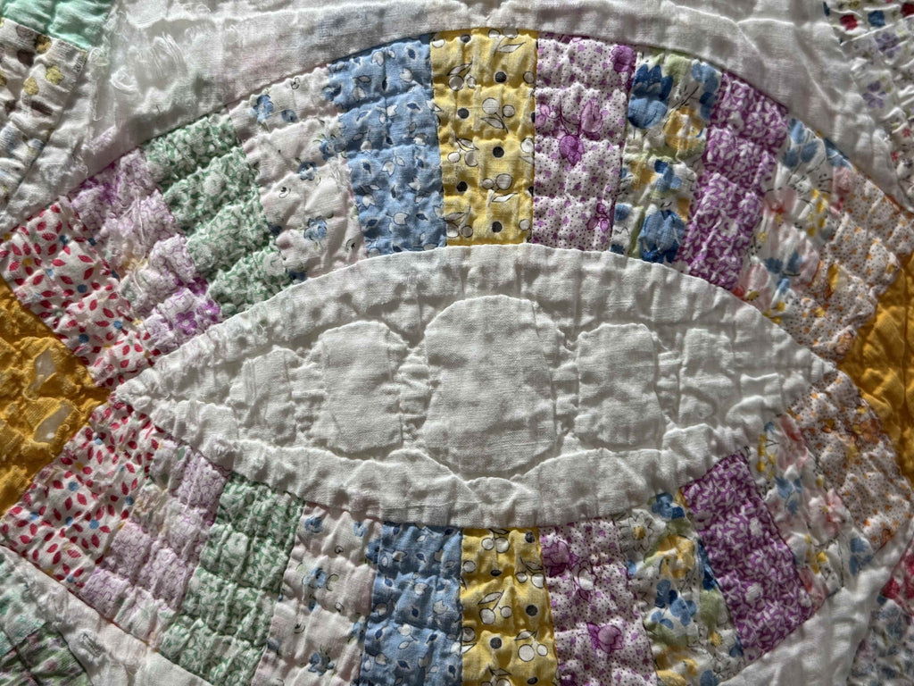 Vintage Quilt Double Wedding Ring