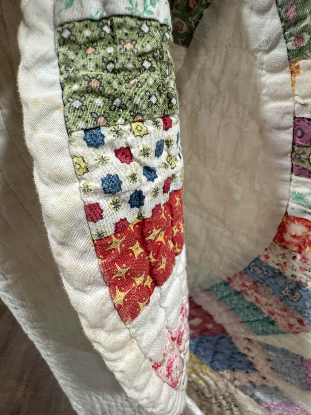 Vintage Quilt Double Wedding Ring