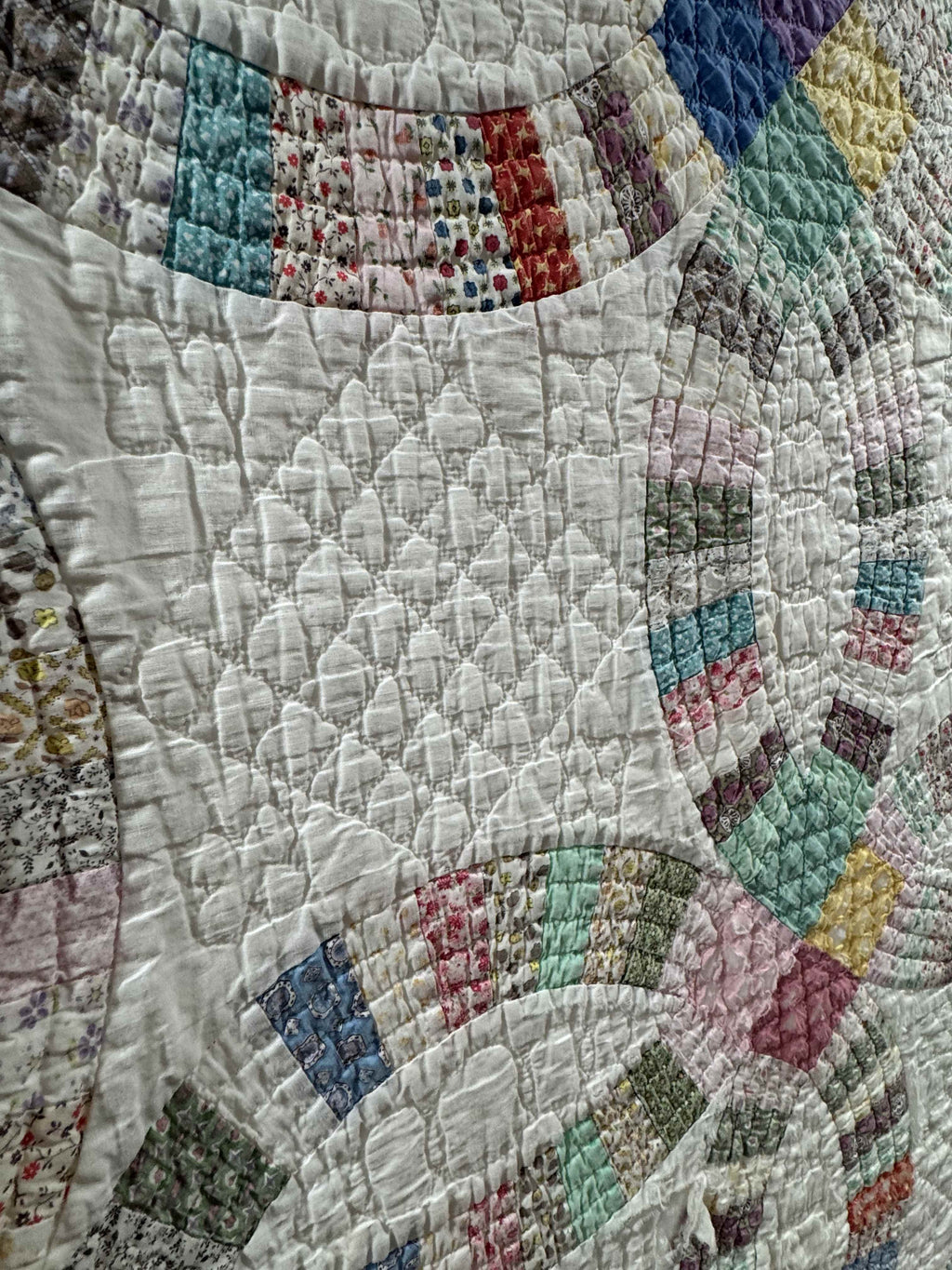 Vintage Quilt Double Wedding Ring