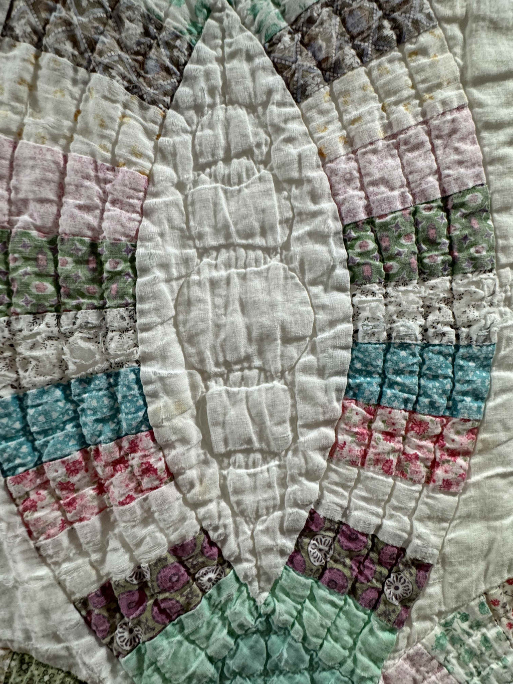 Vintage Quilt Double Wedding Ring
