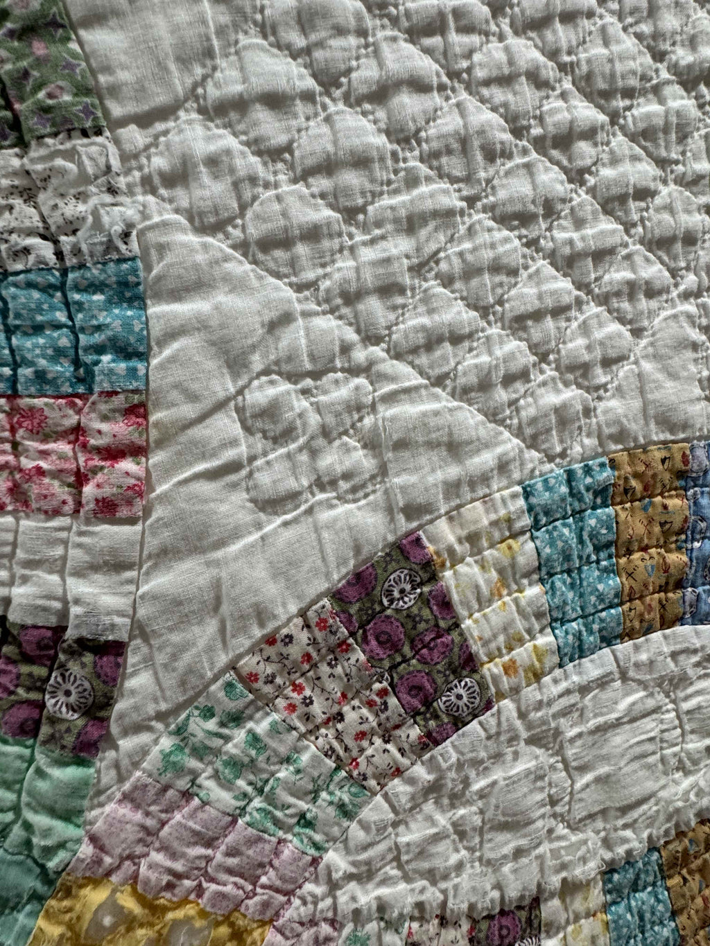 Vintage Quilt Double Wedding Ring