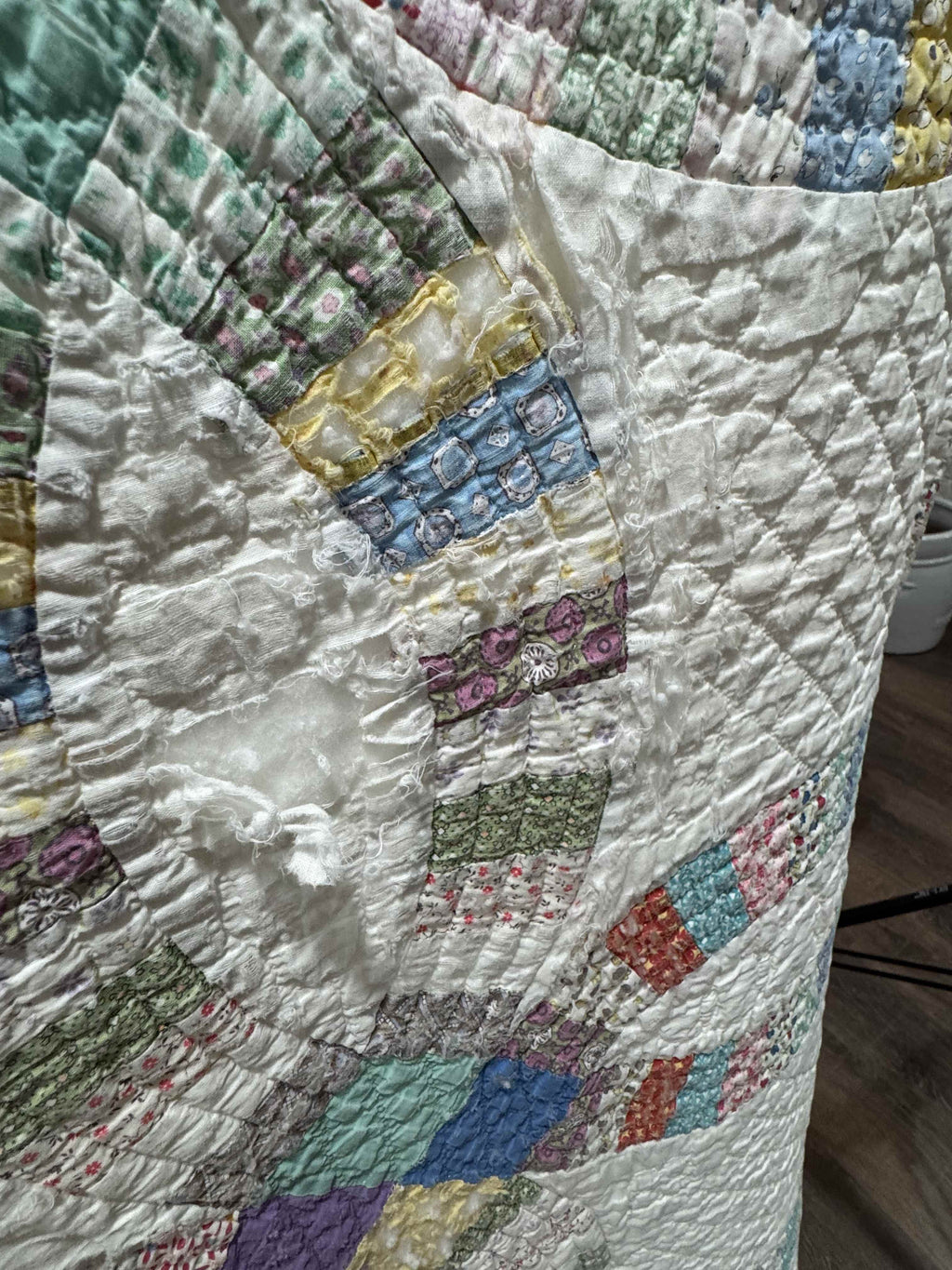 Vintage Quilt Double Wedding Ring