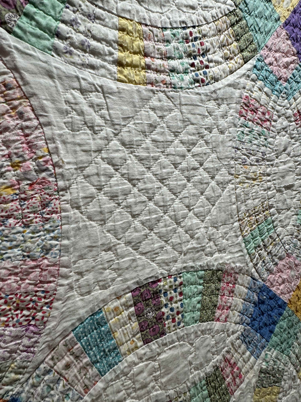 Vintage Quilt Double Wedding Ring