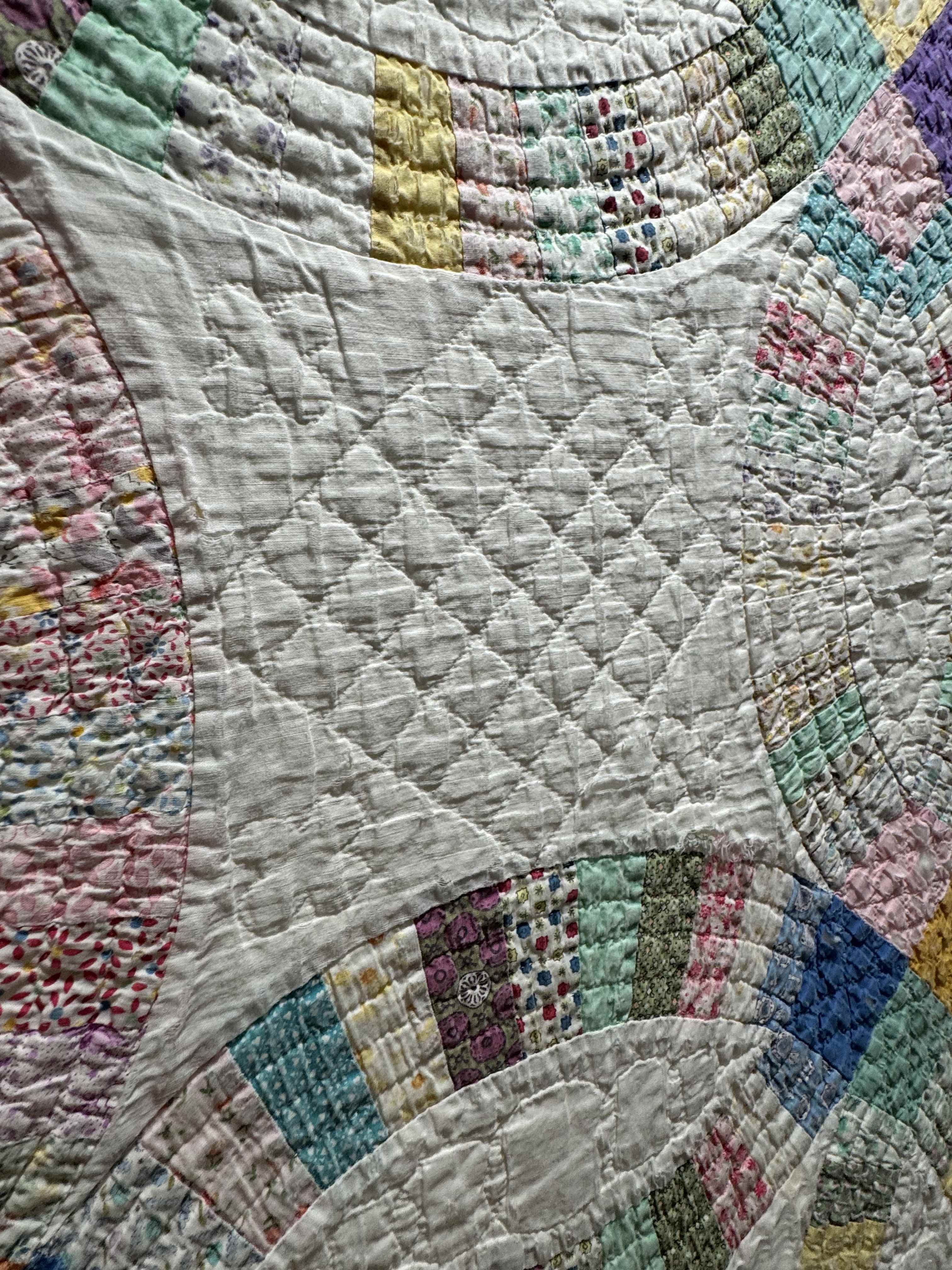 Vintage Quilt Double Wedding Ring