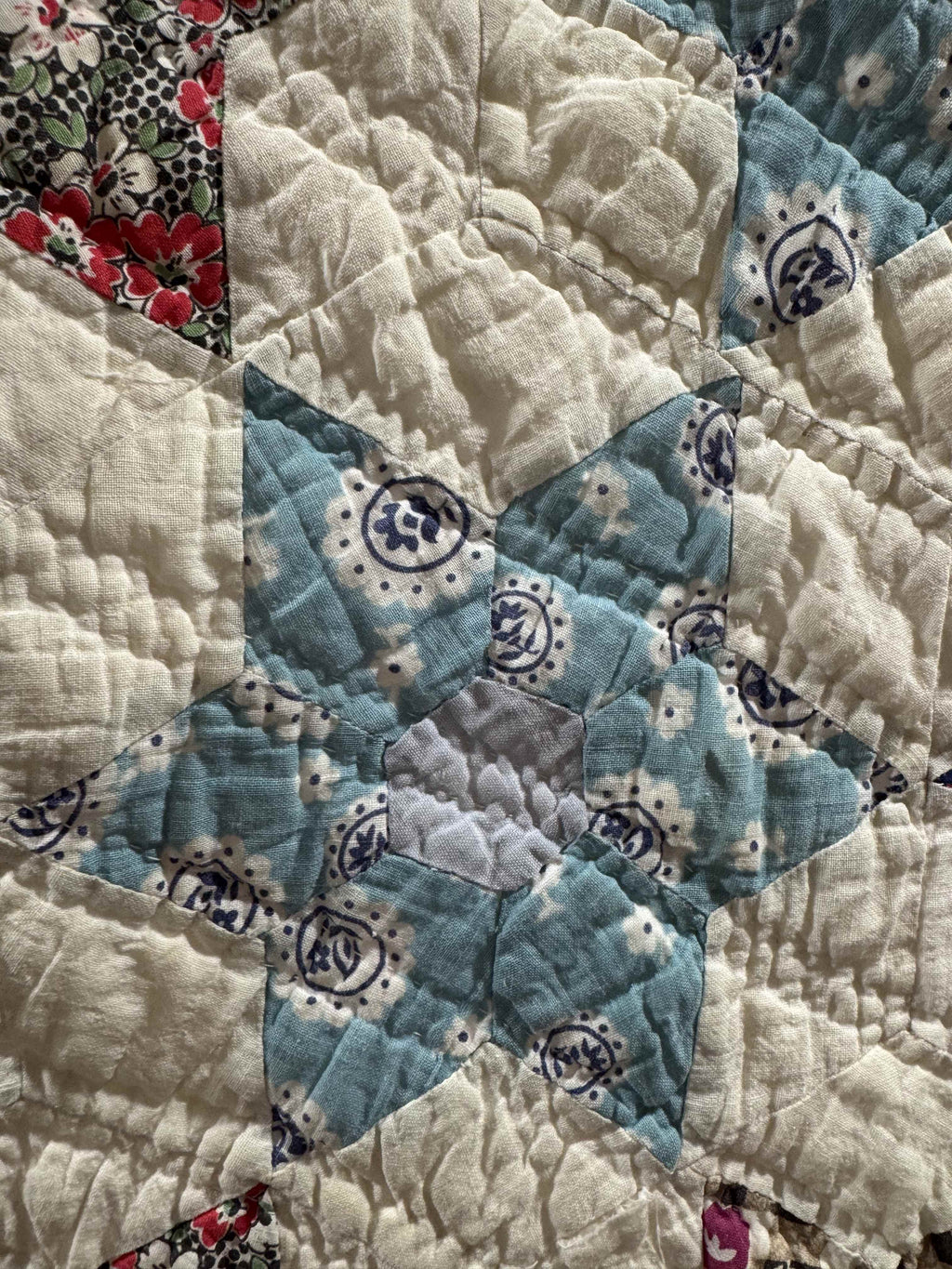 Vintage Quilt Star Garden