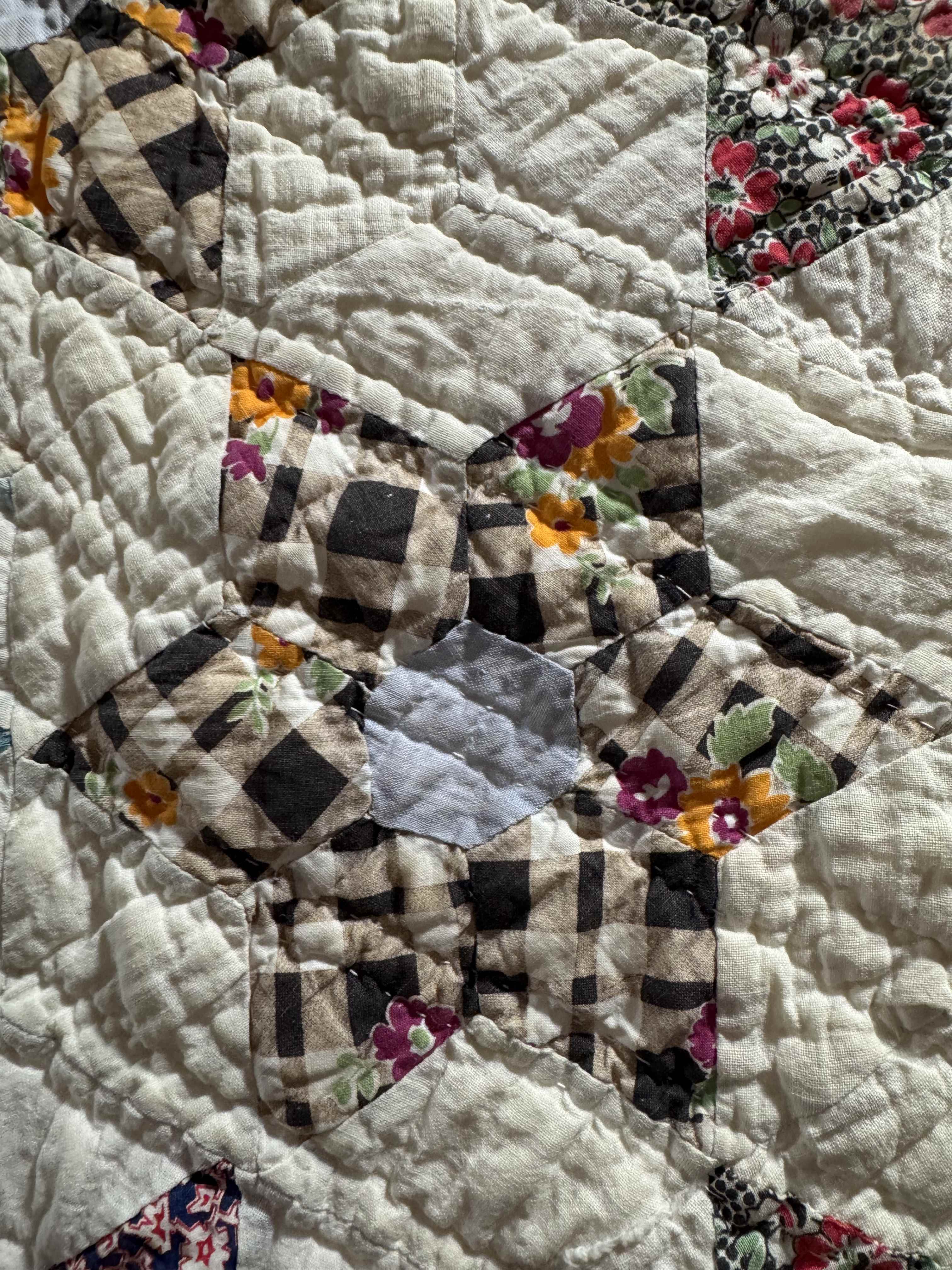 Vintage Quilt Star Garden