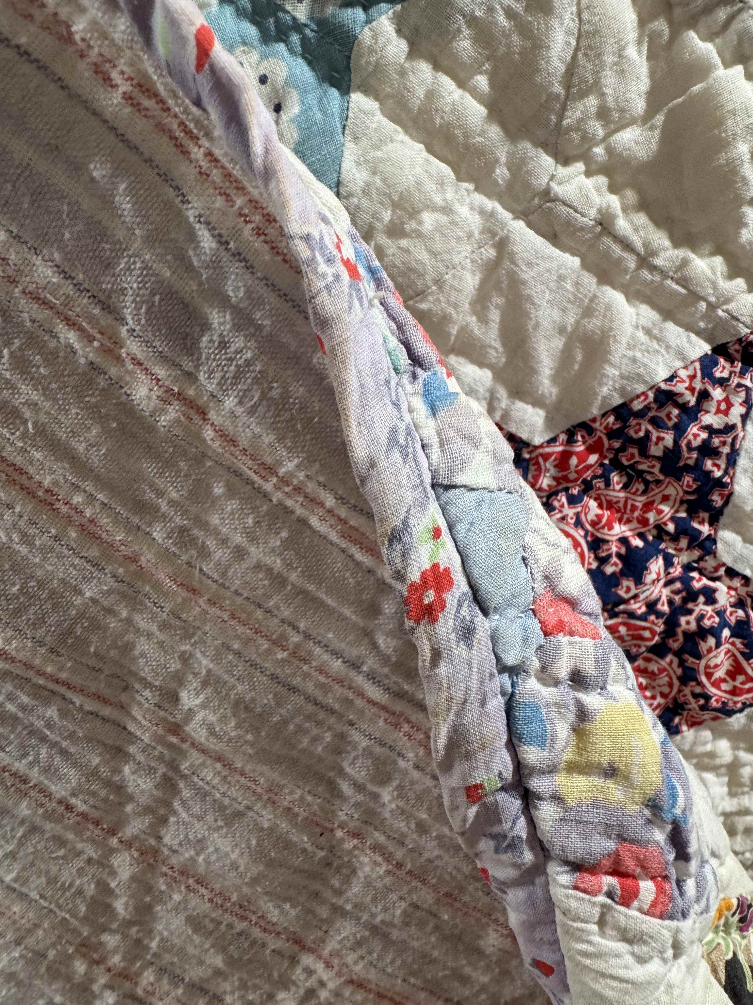 Vintage Quilt Star Garden