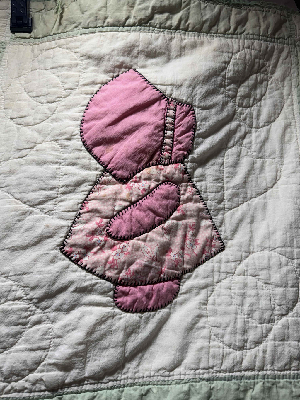 Vintage Quilt Sunbonnet Sue