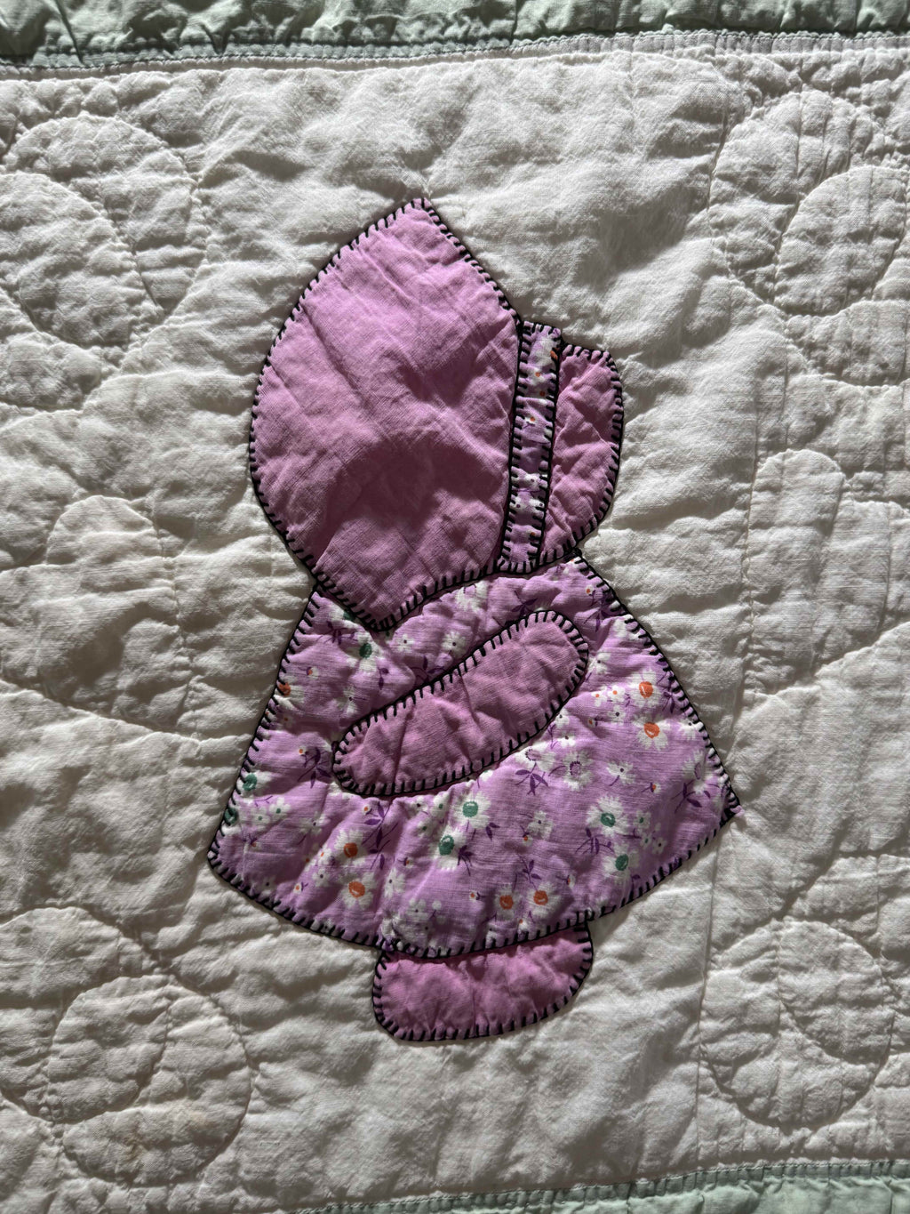 Vintage Quilt Sunbonnet Sue