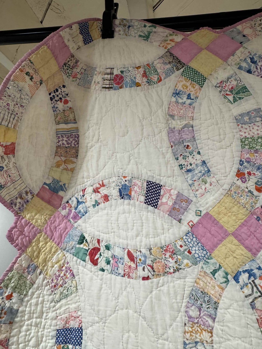 Vintage Quilt Double Wedding Ring