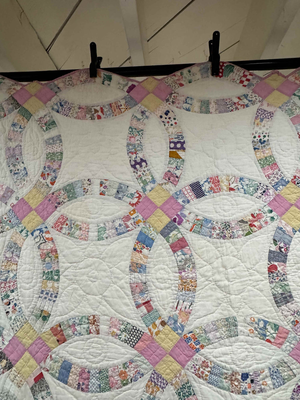 Vintage Quilt Double Wedding Ring