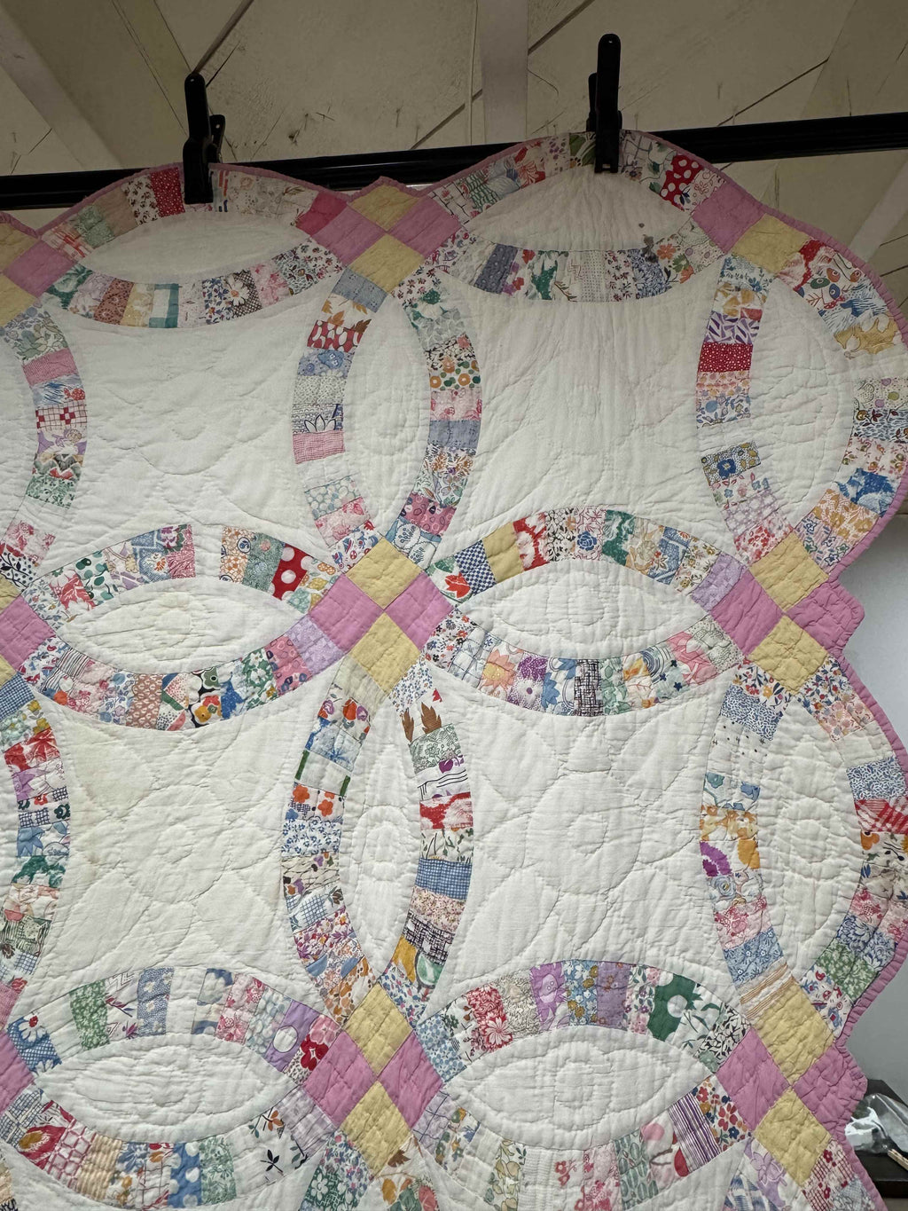 Vintage Quilt Double Wedding Ring