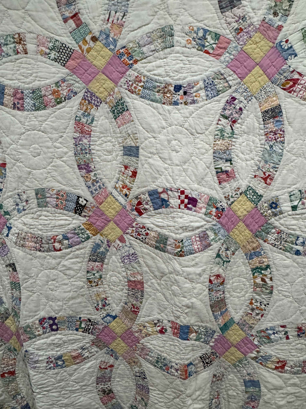 Vintage Quilt Double Wedding Ring
