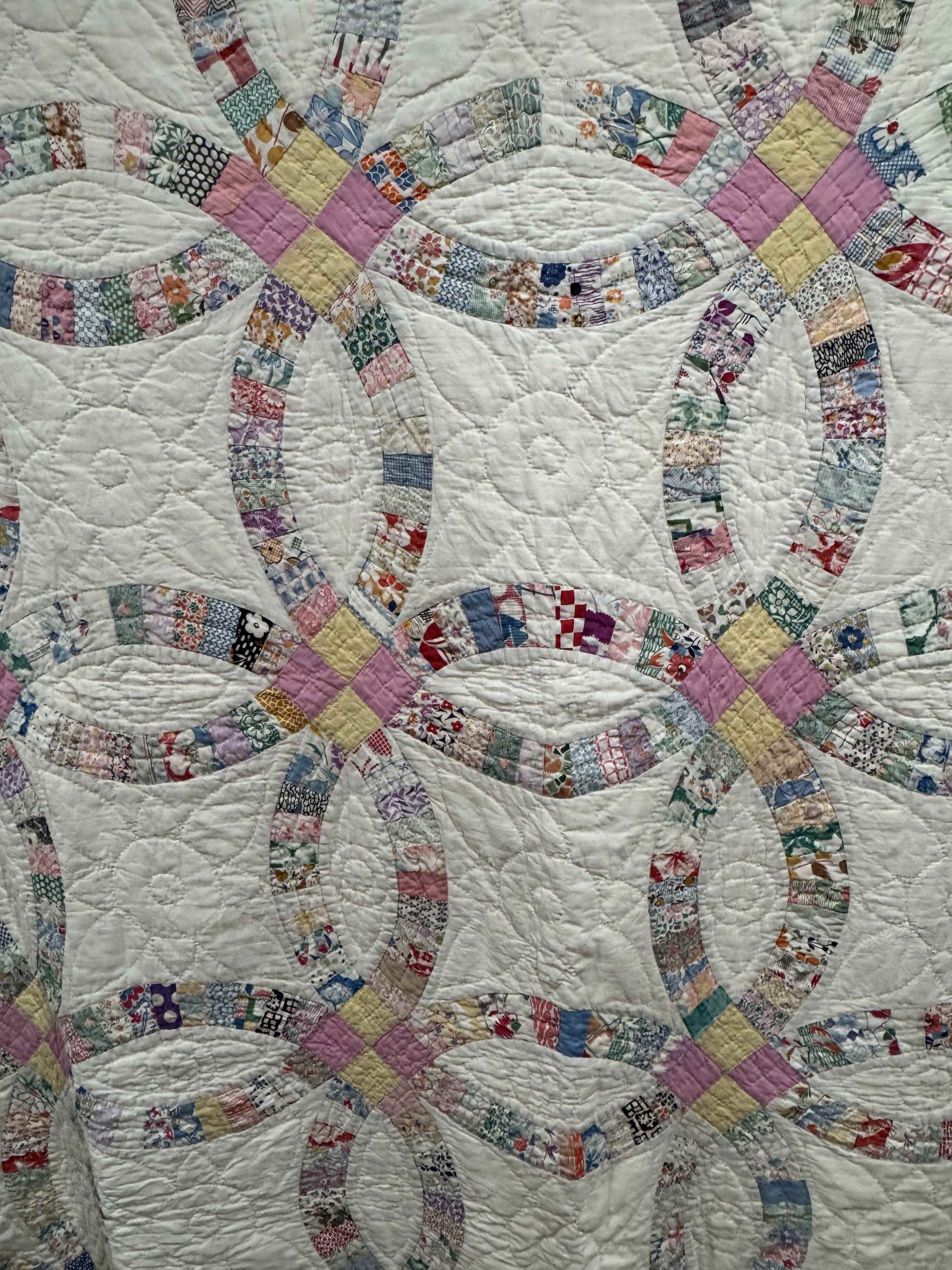 Vintage Quilt Double Wedding Ring