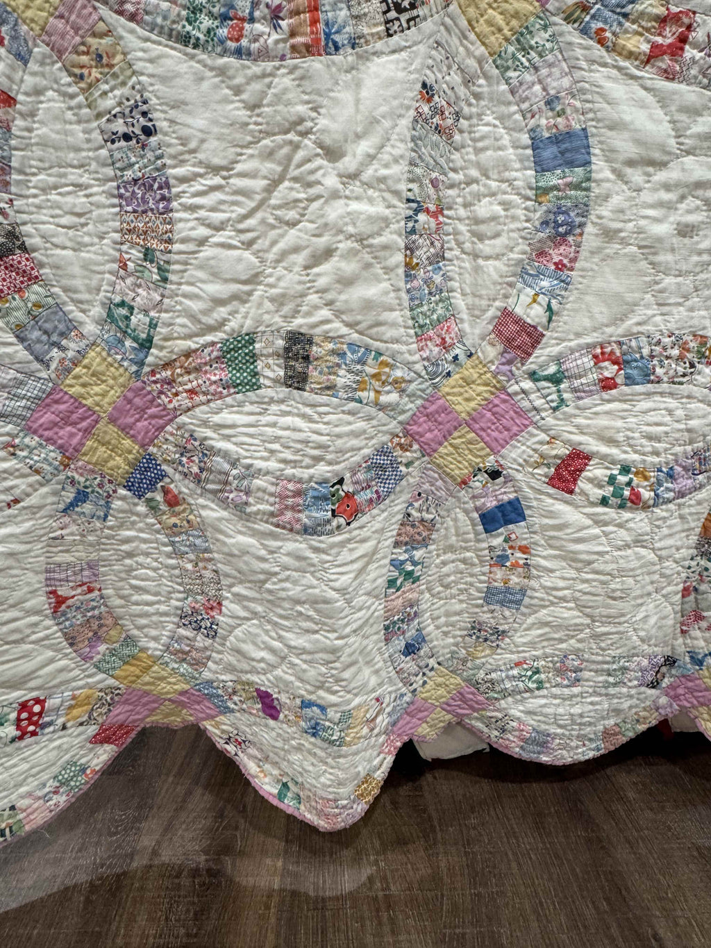 Vintage Quilt Double Wedding Ring