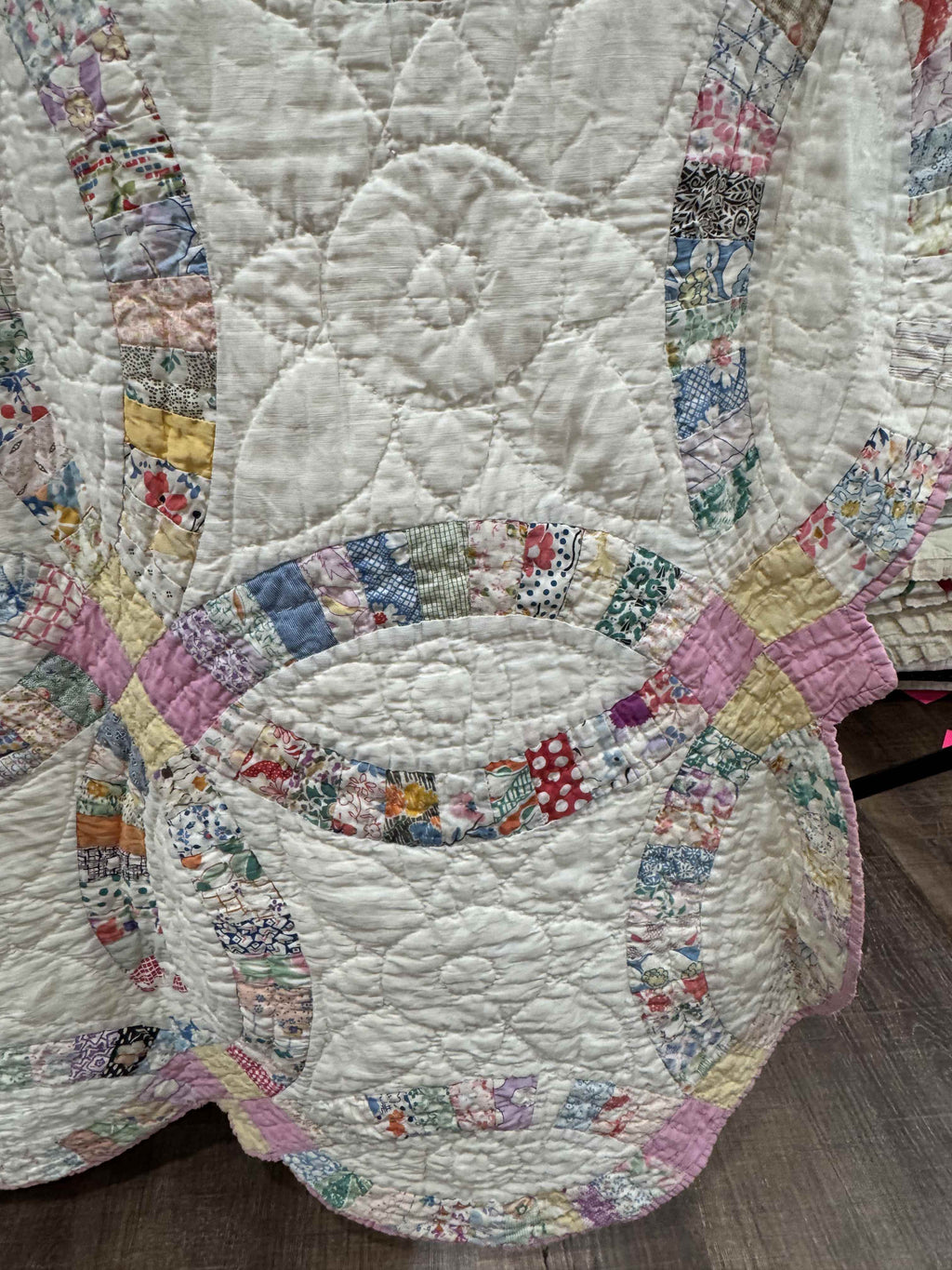 Vintage Quilt Double Wedding Ring