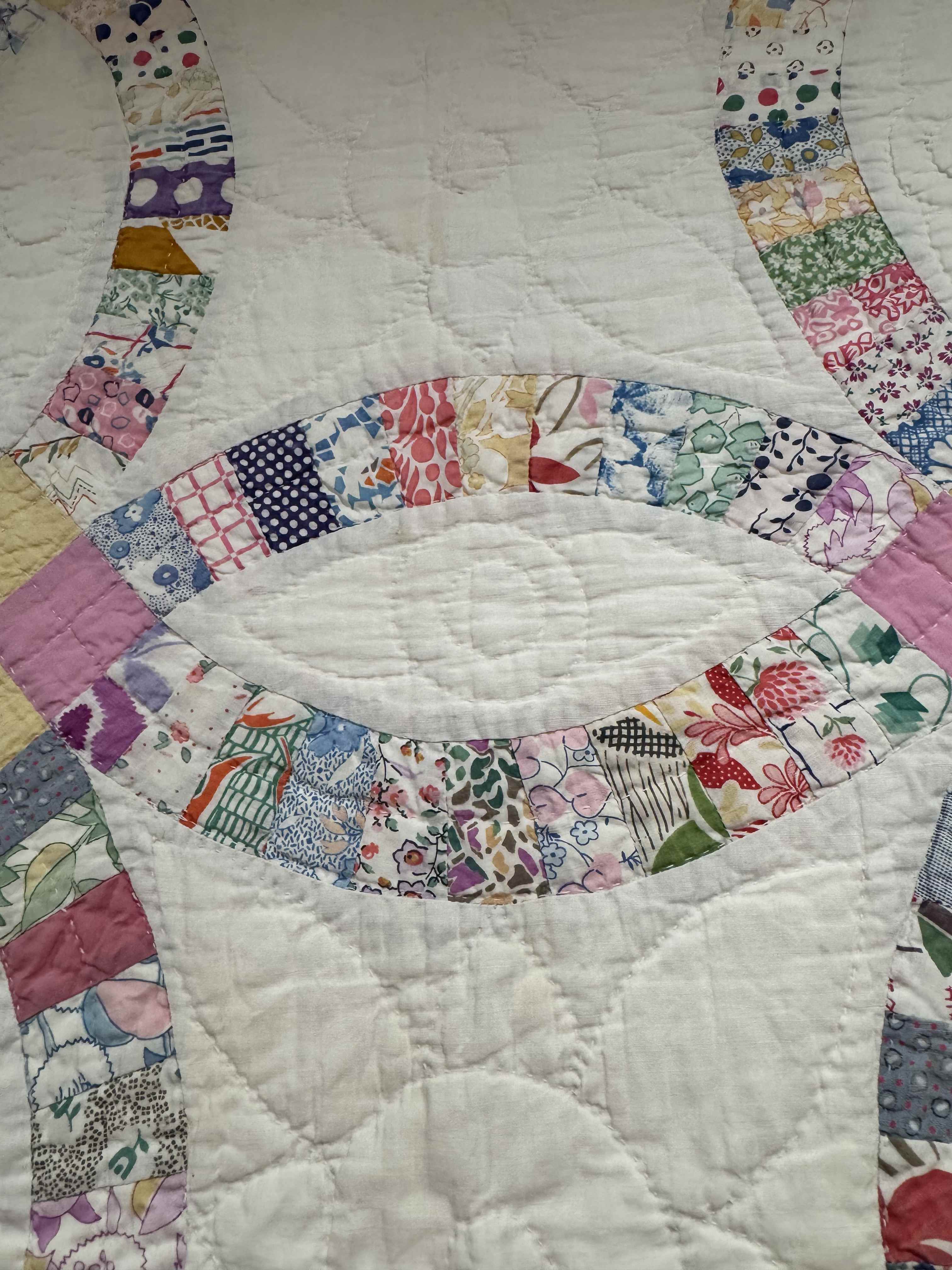 Vintage Quilt Double Wedding Ring