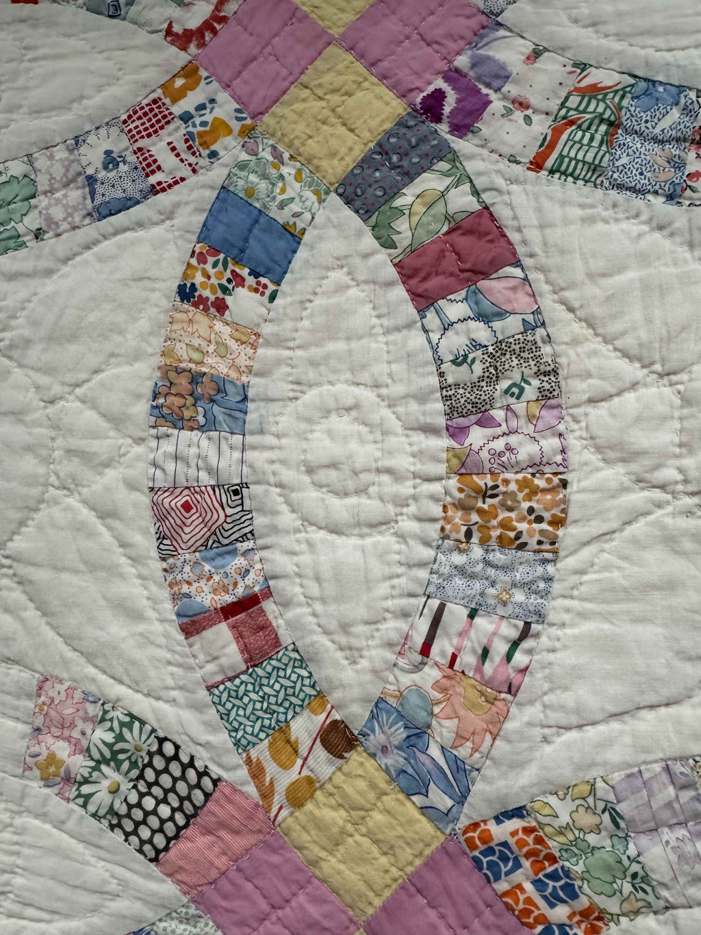 Vintage Quilt Double Wedding Ring