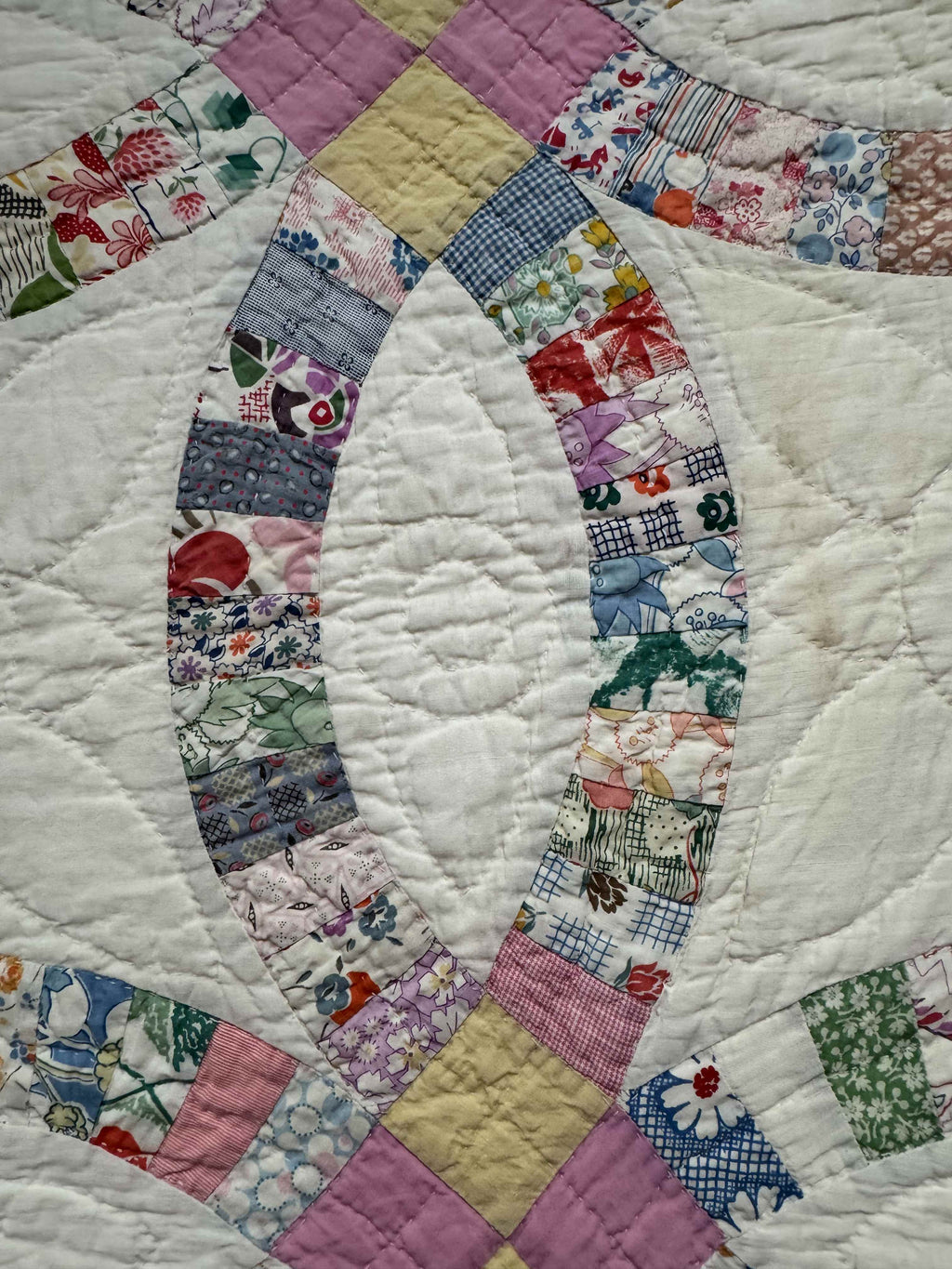 Vintage Quilt Double Wedding Ring