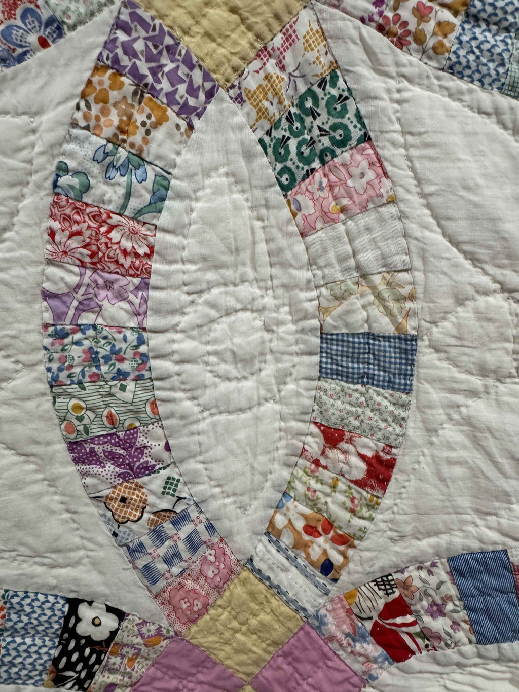 Vintage Quilt Double Wedding Ring