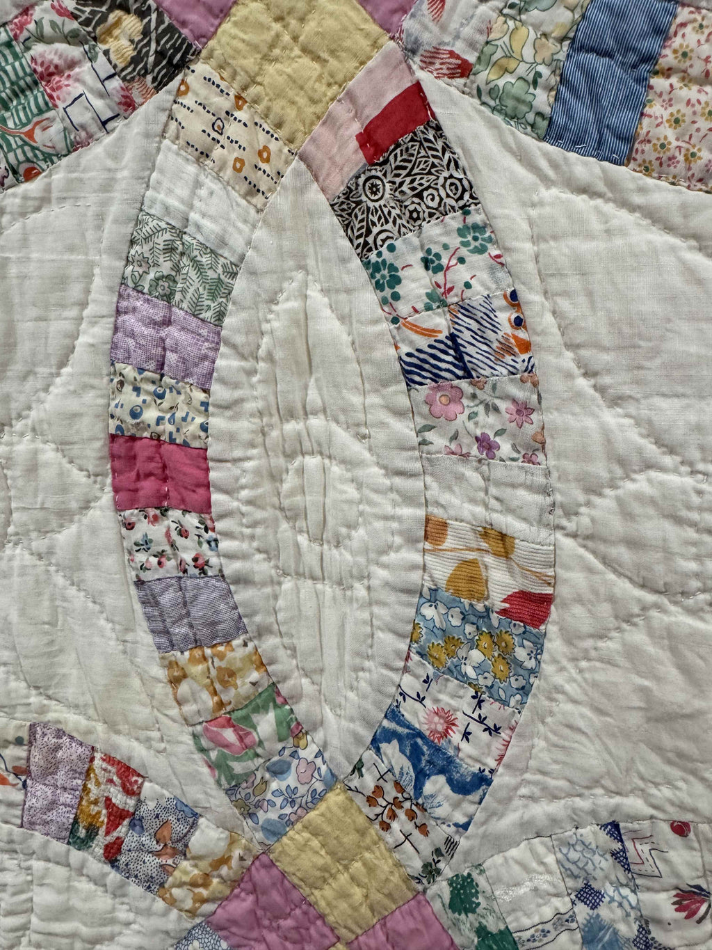 Vintage Quilt Double Wedding Ring