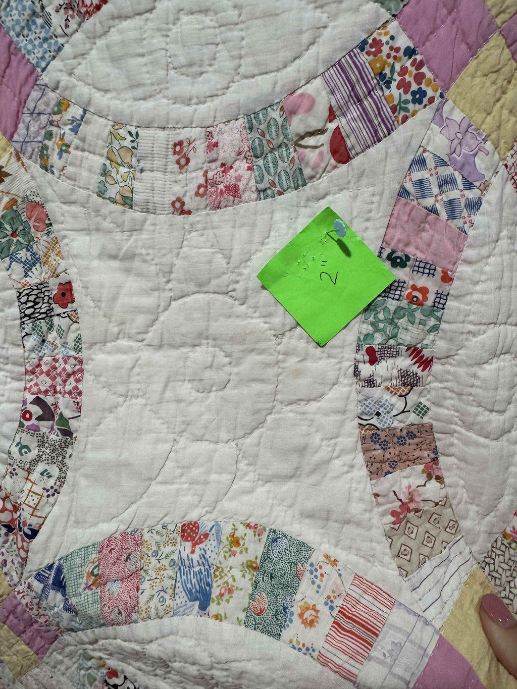 Vintage Quilt Double Wedding Ring
