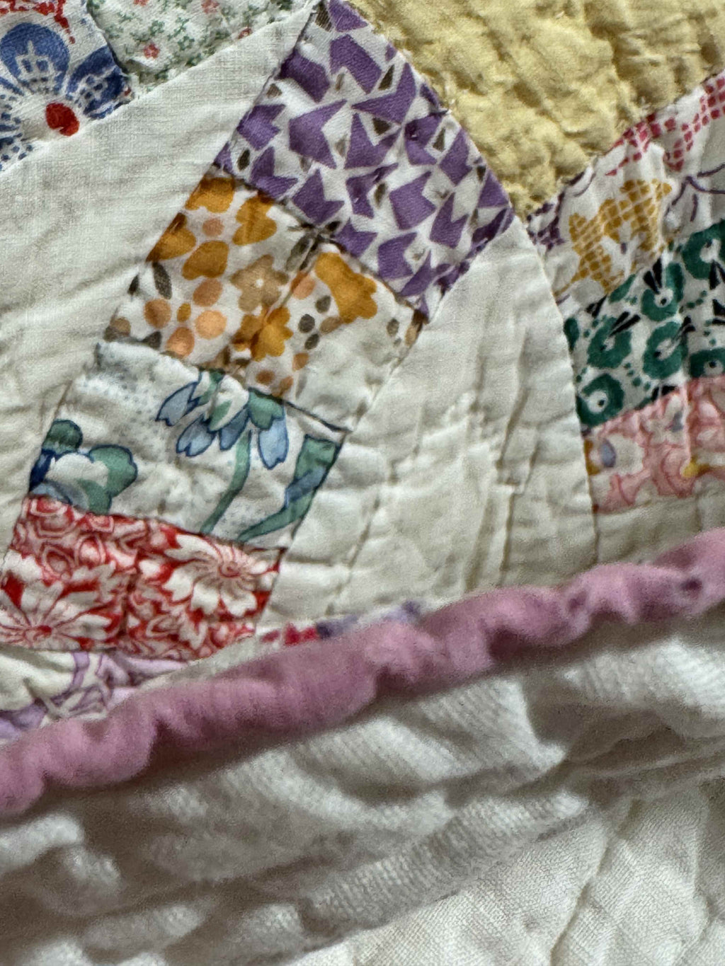 Vintage Quilt Double Wedding Ring