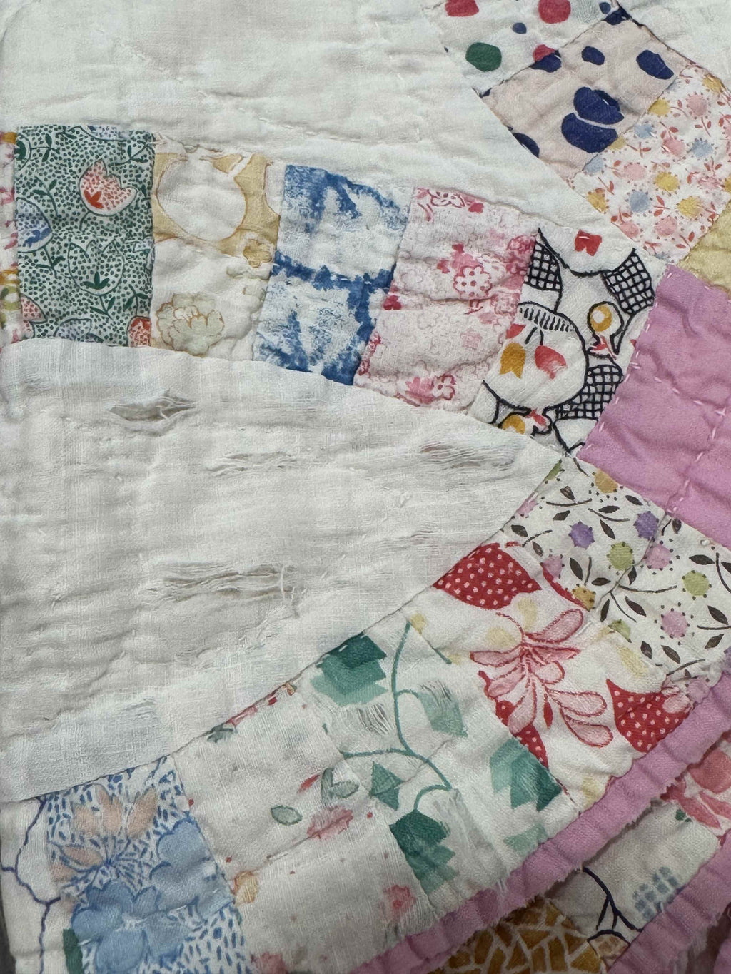 Vintage Quilt Double Wedding Ring