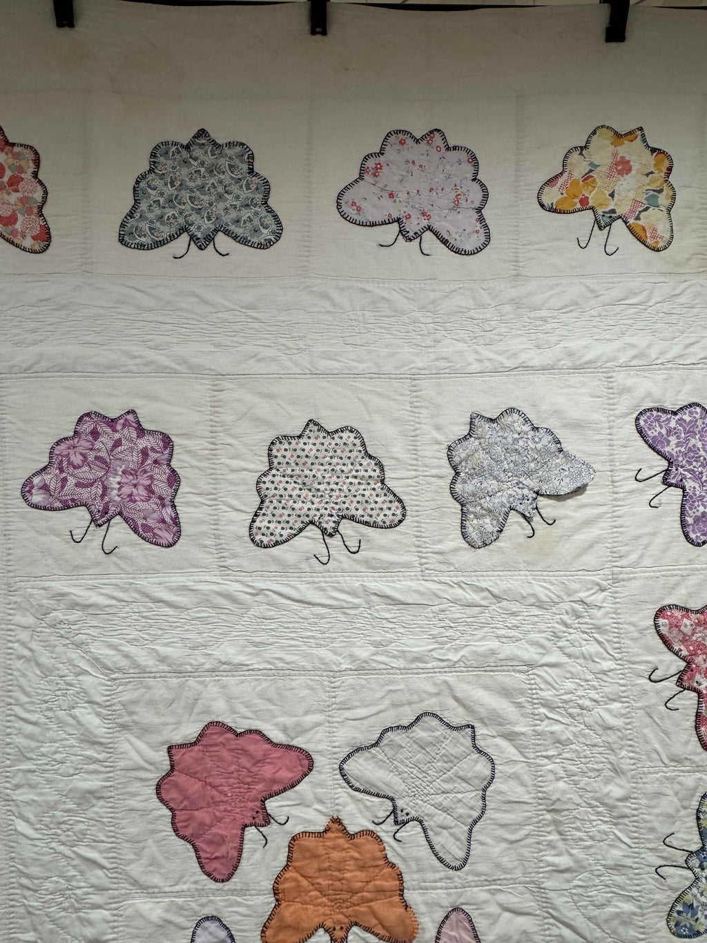 **SOLD Vintage Quilt Appliqued Butterfly SOLD**