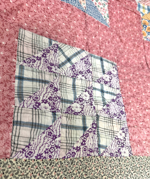 Vintage Edie's Quilt - Inscription with date