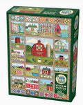 Cobble Hill Jigsaw Puzzle - Quilt Country - 1000 Piece