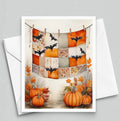 Quiltberry Farm Quilt on the Line Blank Greeting Card