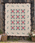 Vintage Quilt Mountain Rose Quilt Kit