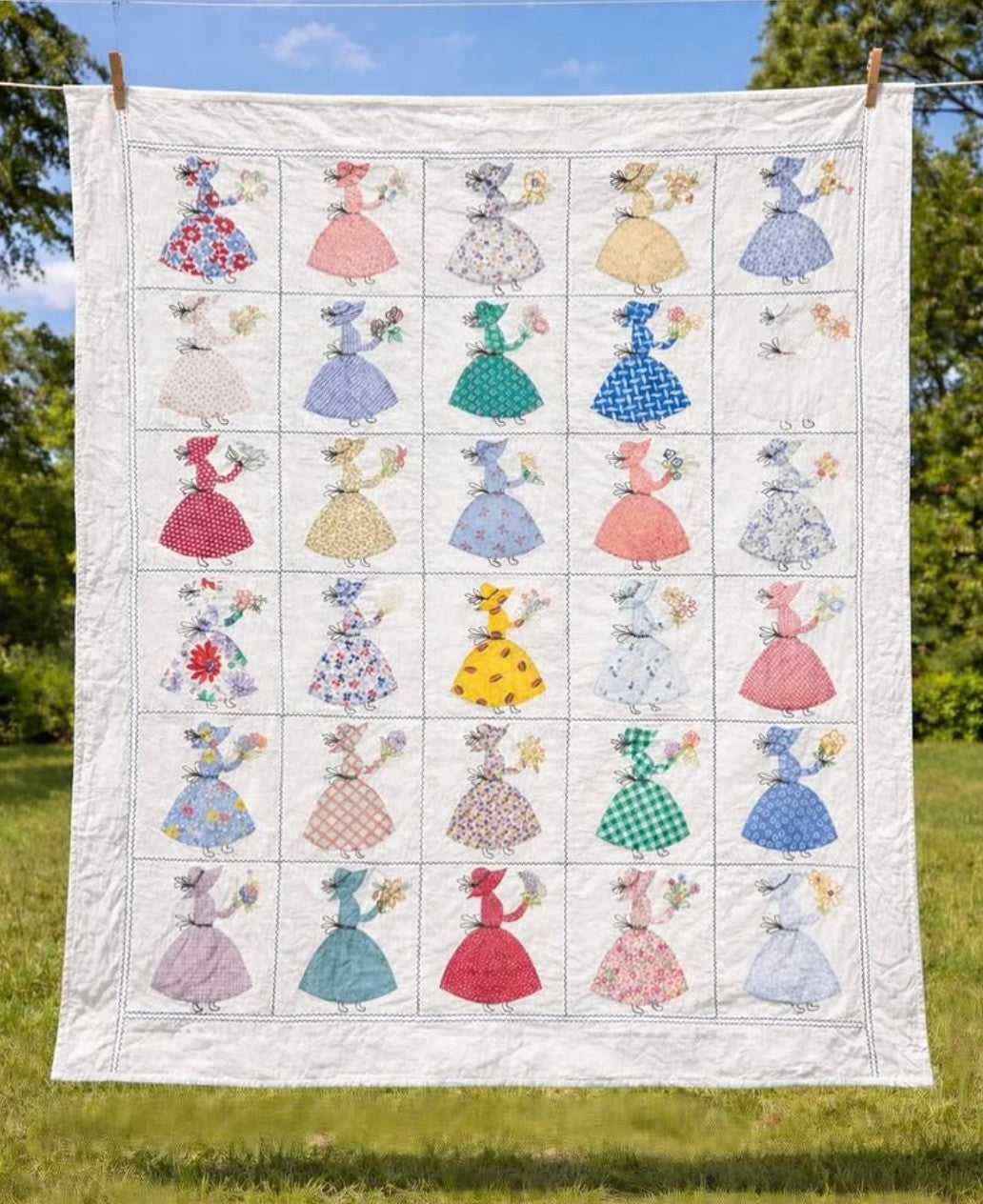 **SOLD** 30 Beautiful Sunbonnet Sues **SOLD**