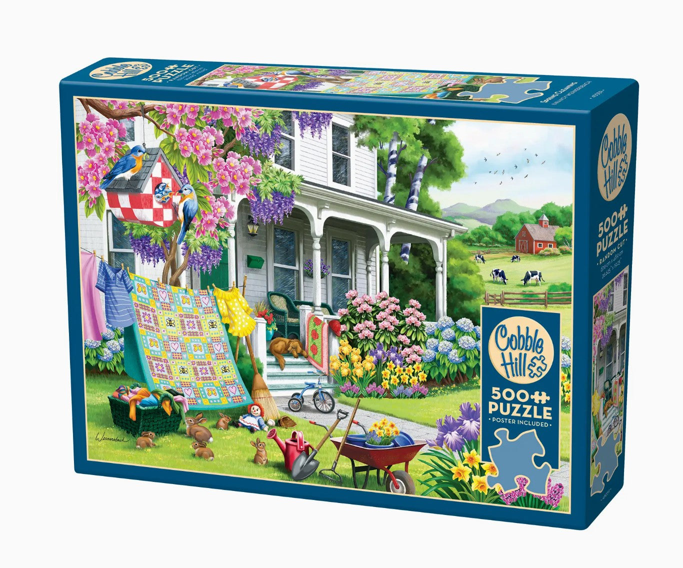 Cobble Hill Jigsaw Puzzle - Spring Cleaning - 500 Pieces