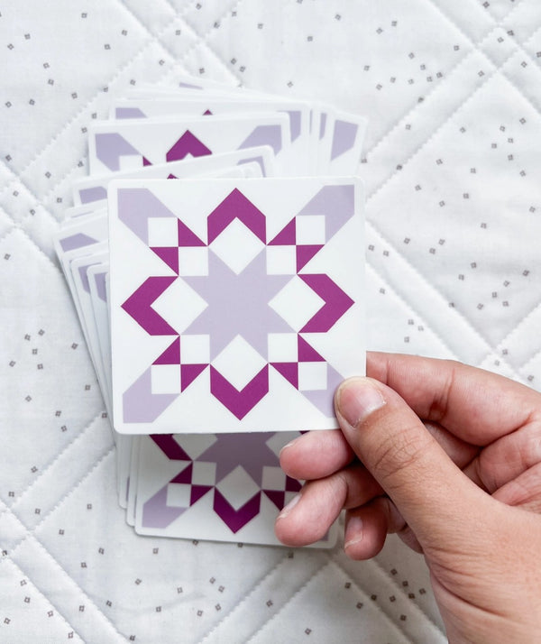Starly Purple Vinyl Sticker