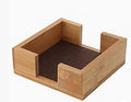 Thirstystone Bamboo Square Coaster Holder