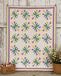 Vintage Tulip Applique Quilt