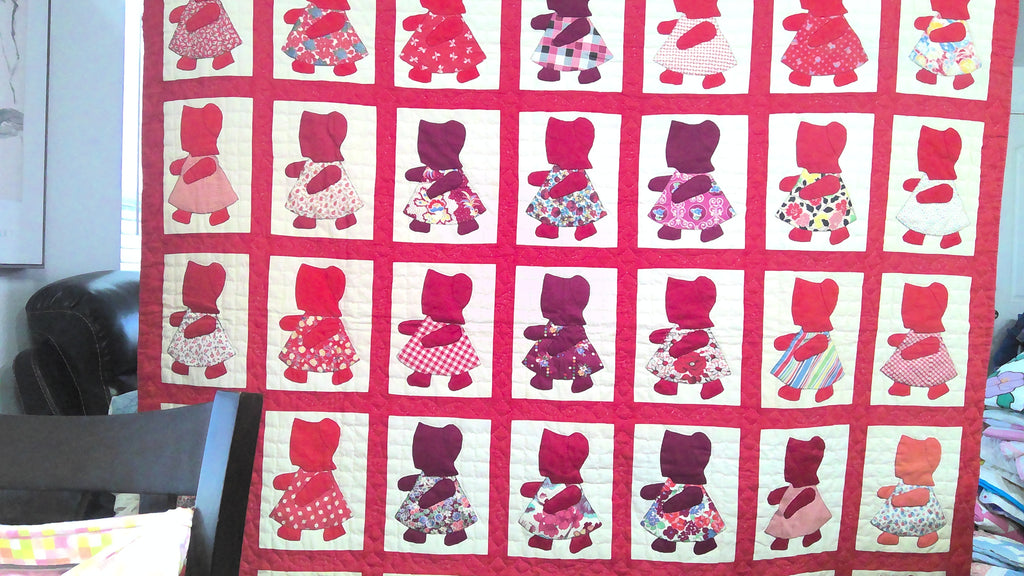 Vintage Red Sunbonnet Sue